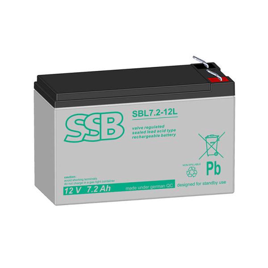 Batterie 12V/7,2Ah